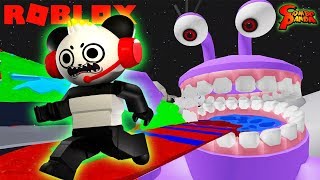 ESCAPE SPACE ALIENS ROBLOX OBBY Lets Play with Combo Panda [upl. by Arlin]