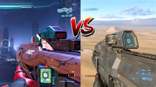 Halo Infinite vs Halo 5  Hydra Launcher [upl. by Feltie]