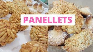 PANELLETS  RECETA TRADICIONAL de almendraspiñones y coco [upl. by Aikit]