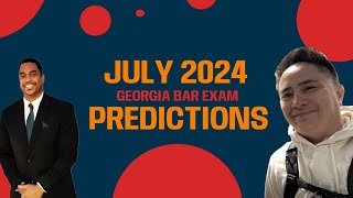 Bar Exam Drills Podcast  Ep 018  July 2024 Georgia Bar Exam Essay Predictions [upl. by Greggs]