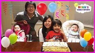 Happy Birthday Mommy Family Fun Surprise Presents and Birthday Party with Ryans Family Review [upl. by Mishaan304]