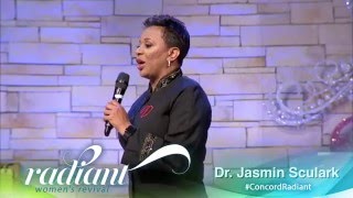 Dr Jasmin Sculark at Concord Church Womens Revival [upl. by Nanreit]