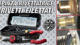 PARKSIDE Pinza rivettatrice per Rivetti Filettati Inserti 2499 € [upl. by Llehcear668]