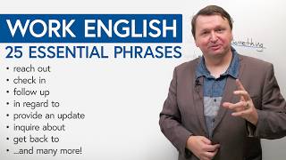 Speak like a Pro 25 Business English Phrases [upl. by Aenat]