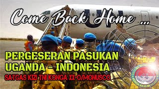 SERPAS SATGAS KIZI TNI KONGA XXOMONUSCO UGANDA – INDONESIA [upl. by Gereld769]