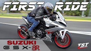 2024 Suzuki GSX8R  First Ride Review by TST Industries [upl. by Najtsirk]