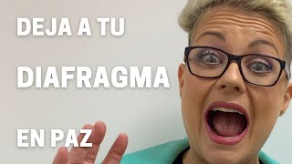 Deja a tu diafragma en paz  Alizia Romero  Estill Voice Training [upl. by Attem]