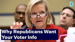 Why Republicans Want Your Voter Info [upl. by Novehc927]