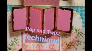 Crafters Companion Pop and Twist Tutorial [upl. by Merta760]