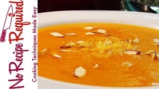 Carrot Ginger Soup  NoRecipeRequiredcom [upl. by Sabanrab453]