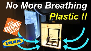 Part 1 How to Make 3D Printer Enclosure for Your Health Safety  No More Breathing Plastic Fume [upl. by Farron326]