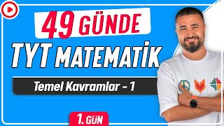 Temel Kavramlar 1  49 Günde TYT Matematik Kampı 1Gün  Rehber Matematik [upl. by Cristine]