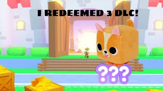 Redeeming 3 Merch Codes In Pet Simulator 99 [upl. by Janeta115]