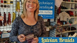 How To Knit Perfect Latvian Braids [upl. by Kcirrez]