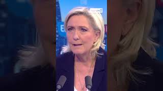 Marine Le Pen future cheffe des armées  shorts radio politique [upl. by Jarrett]