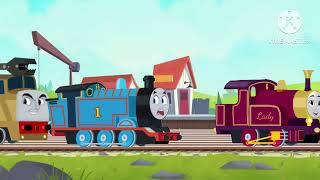 Thomas and the Magic Railroad Chase Scene All Engines Go Improved Version [upl. by Anaicul983]