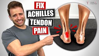 Heal Your Achilles Tendonitis At Home Achilles Tendon Treatment [upl. by Doughty]