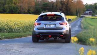 Infiniti QX70S 50L acceleration [upl. by Eivi]