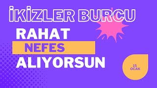 15 Ocak  21 Ocak Haftalık Burç Yorumları İkizler Burcu [upl. by Niamor]