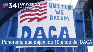 Este es el panorama que dejan los 10 años del DACA retos logros e incertidumbre [upl. by Eellehs587]