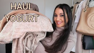 HAUL VÊTEMENTS HIVER YOGURT 2002  LES PULLS SONT INCROYABLEMENT DOUX [upl. by Alidus]