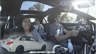 MercedesAMG C63S 2018  Rider Reactions BiTurbo V8 [upl. by Dorahs]