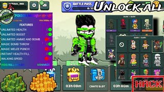 How to hack mini militia   mini militia unlimited cash coins  mini militia poison mod ☠ [upl. by Eamanna]