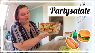 DIE perfekten SALATE zum GRILLEN oder PARTYS 😍 ⎮ BigMac Salat 🍔 ⎮ HotDog Salat 🌭 ⎮ Our Jaily Life [upl. by Atikat]