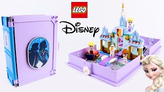 Frozen Elsa Arendelle Castle Book from Lego Disney 43175 [upl. by Ardnasxela]