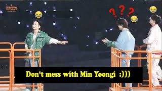 Dont mess with Min Yoongi Suga BTS funny moments [upl. by Oahc]