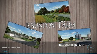 Farming Simulator 22 KNUSTON FARM  Season 1  Episode 1 Harvesting [upl. by Allerie]