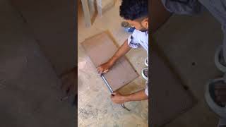 How To Cut Tile diy shorts tile tips [upl. by Ploch758]