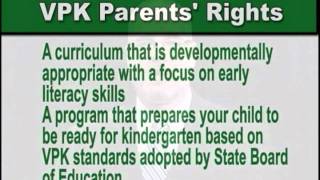 VPK Parents Rights and Responsibilities [upl. by Drawyeh]