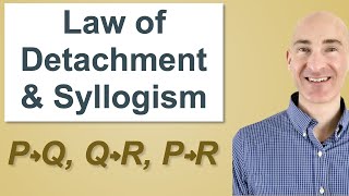 Law of Detachment and Syllogism [upl. by Elenore]