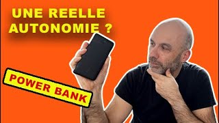 Lautonomie en énergie lors de vos randonnées  la powerbank [upl. by Novad]