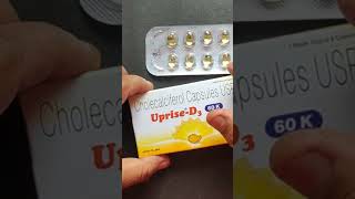 Uprise D3 Capsules shorts buyonline vitamined3 ytshorts calciferol D3 bonedensity uprise [upl. by Siuol]