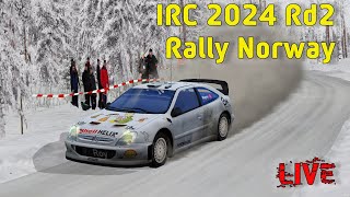 IRC 2024  Rd2 Rally Norway  Richard Burns Rally [upl. by Neeham]