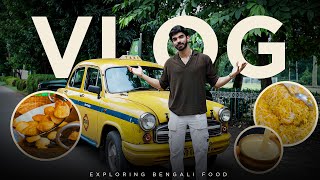 KOLKATA FOOD TOUR  TASTING THE CLASSICS  VLOG 86 [upl. by Morril567]