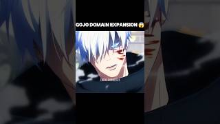 Gojo power domain expansion 😎  jujutsu kaisenjujutsukaisen jjk anime gojo [upl. by Athey798]