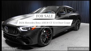 New 2024 MercedesBenz AMG® GT 53 4 Door Coupe Phoenix Scottsdale [upl. by Annaliese448]