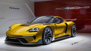 FIRST LOOK  The New 2025 Porsche 718 Boxster EV Reveal  Performance Style Innovation [upl. by Eitra]