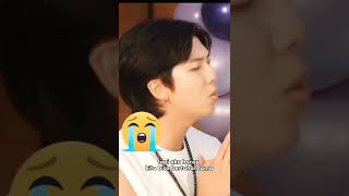 BTS sad moments 😭 bts try not cry shorts bts [upl. by Ihpen]