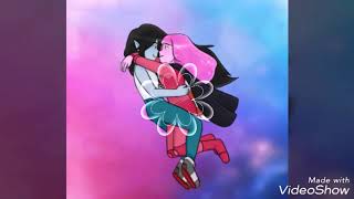 Bubblegum X Marceline AMV in the name of love Bubbline [upl. by Ahgem]