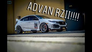 Picking up ADVAN RZ2 for my Civic Type R [upl. by Aiuqat]