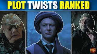 Every Plot Twist in Harry Potter Ranked From Worst to Best [upl. by Hgeilyak]