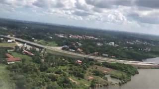 Bandaranaike International Airport Colombo airport Landing Best Video 2 in HD [upl. by Atreb54]