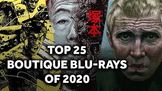 THE BEST BOUTIQUE BLURAYS OF 2020  Top 25 List  Physical Media Forever [upl. by Atiuqer]