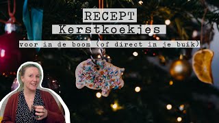 Recept Luxe kerstkoekjes voor in de boom  bonus recept 🍊🎄 [upl. by Bethanne821]