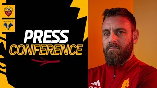 🟨 LIVE 🟥 La prima conferenza stampa di Daniele De Rossi da allenatore della Roma [upl. by Ramonda332]