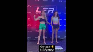 Jayde Sheeley vs Hannah Brobyskov  FaceOff  LFA 181  rWMMA [upl. by Nyloj667]